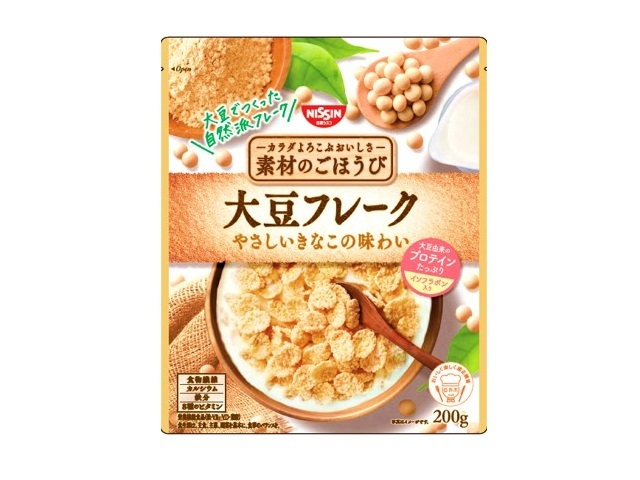 日清シスコ 素材のごほうび 大豆フレーク