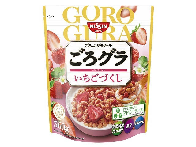 日清シスコ ごろっとグラノーラ いちごづくし