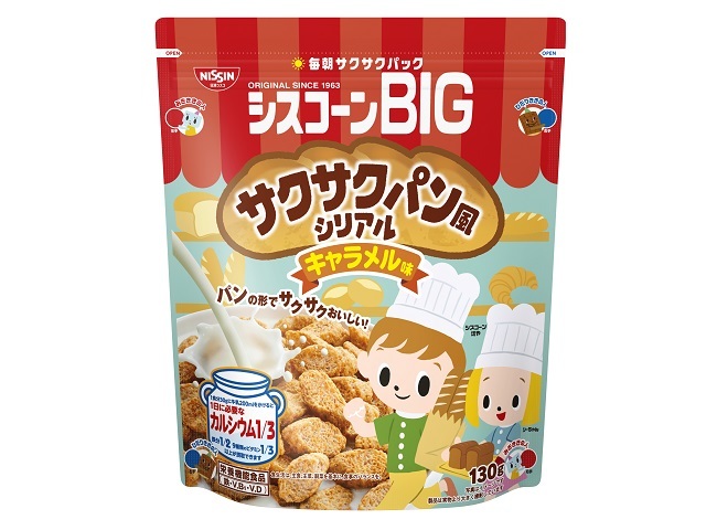 シスコーンBIG サクサクパン風シリアル キャラメル味