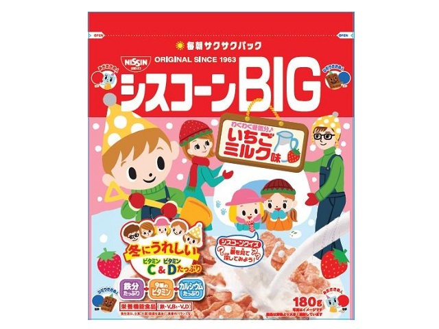 シスコーンBIG いちごミルク味