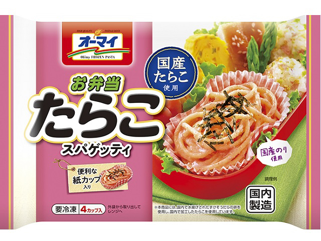 ニップン オーマイ お弁当たらこスパゲッティ