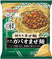 日清製粉ウェルナ Smart Table 超もちまぜ麺 大豆ミートのガパオまぜ麺