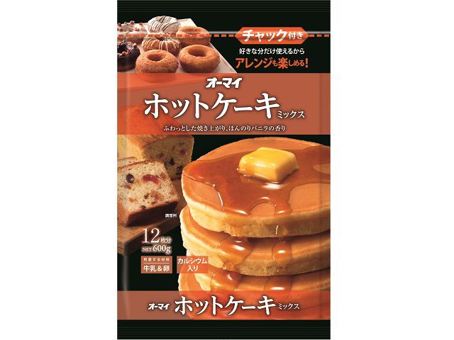 ニップン ニップン ホットケーキミックス  チャック付き