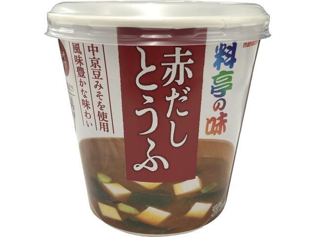 marukome カップ 料亭の味 赤だしとうふ