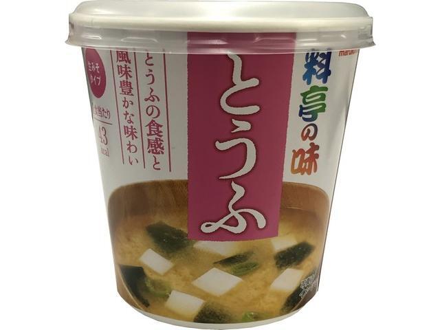 marukome カップ 料亭の味 とうふ