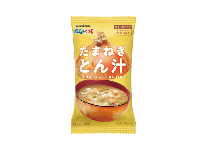 marukome フリーズドライ 顆粒みそ汁 料亭の味とん汁