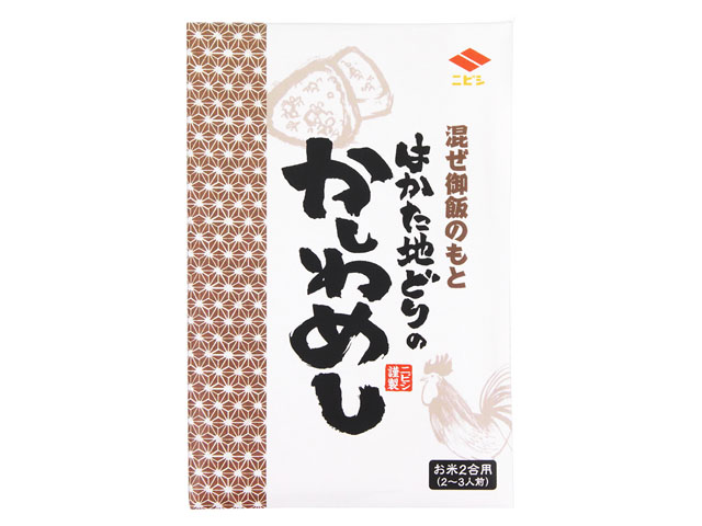 ニビシ醤油 ”はかた地どり”のかしわ飯の素