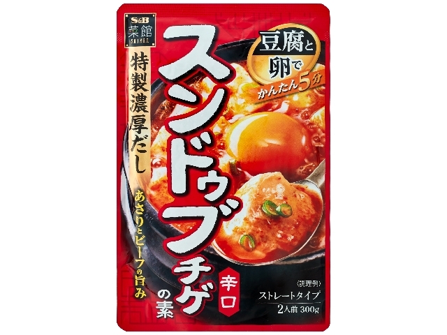 エスビー食品 菜館 スンドゥブチゲの素 辛口