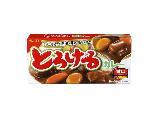 エスビー食品 とろけるカレー甘口