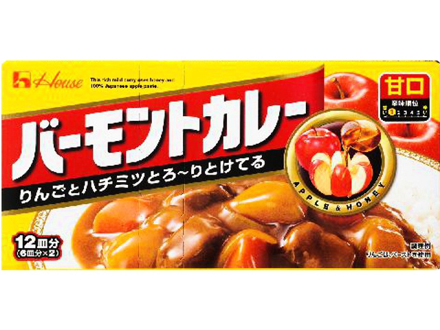 ハウス食品 バーモントカレー 甘口