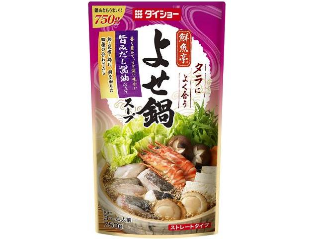 ダイショー 鮮魚亭 超特選醤油使用寄せ鍋スープ だし醤油