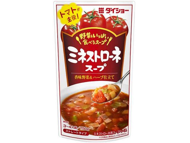 ダイショー 野菜ソムリエ青野果菜監修 野菜をいっぱい食べるスープ ミネストローネ用スープ