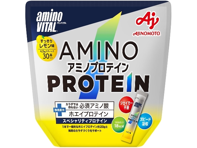 味の素 アミノバイタル® アミノプロテイン レモン味