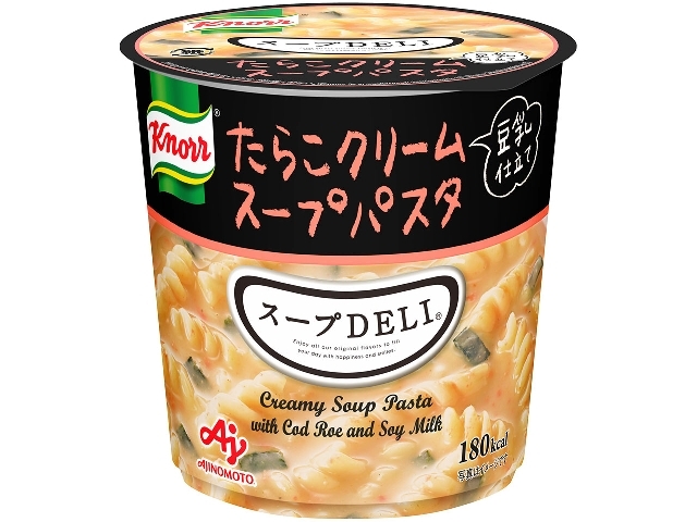 味の素 クノール® スープDELI® たらこクリームスープパスタ<豆乳仕立て>