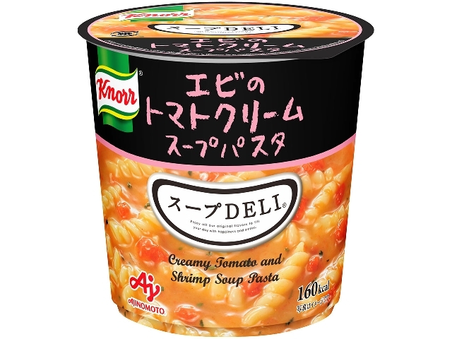 味の素 クノール® スープDELI® エビのトマトクリームスープパスタ