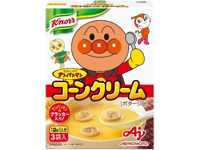 味の素 クノール® それいけ!アンパンマンスープ コーンクリーム