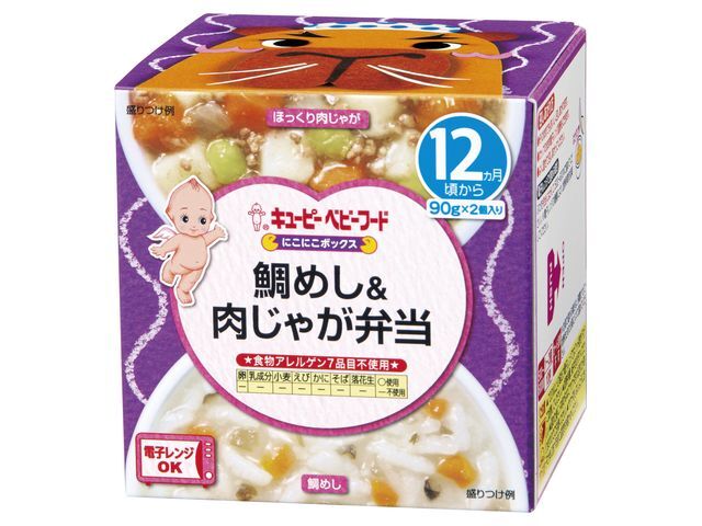 キユーピー にこにこボックス 鯛めし＆肉じゃが弁当