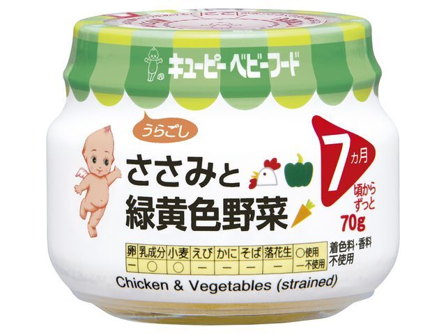 キユーピー ささみと緑黄色野菜