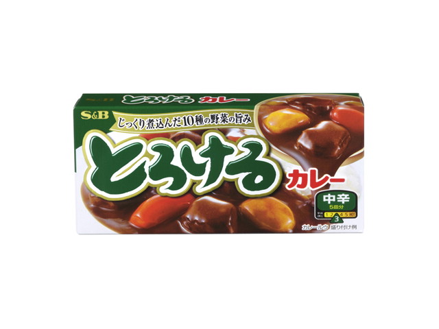 エスビー食品 とろけるカレー 中辛