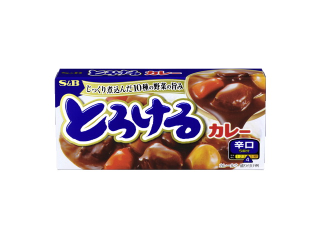 エスビー食品	とろけるカレー 辛口