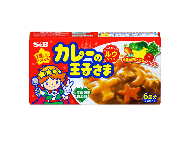 エスビー食品 カレーの王子さま ルウタイプ