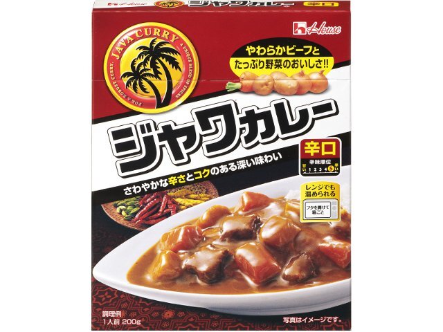 ハウス食品 レトルト ジャワカレー 辛口