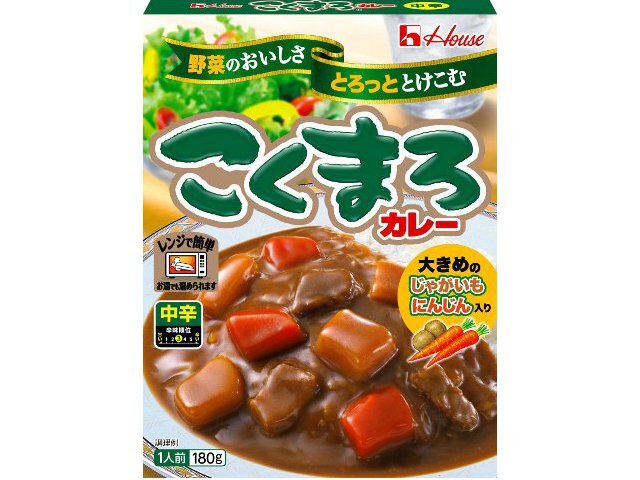 レトルト こくまろカレー 中辛