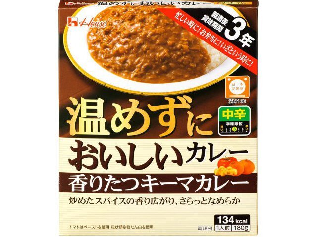 ハウス食品 温めずにおいしいカレー 香りたつキーマカレー