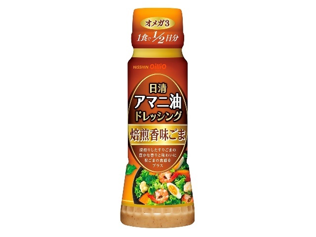 日清オイリオ	日清アマニ油ドレッシング 焙煎香味ごま