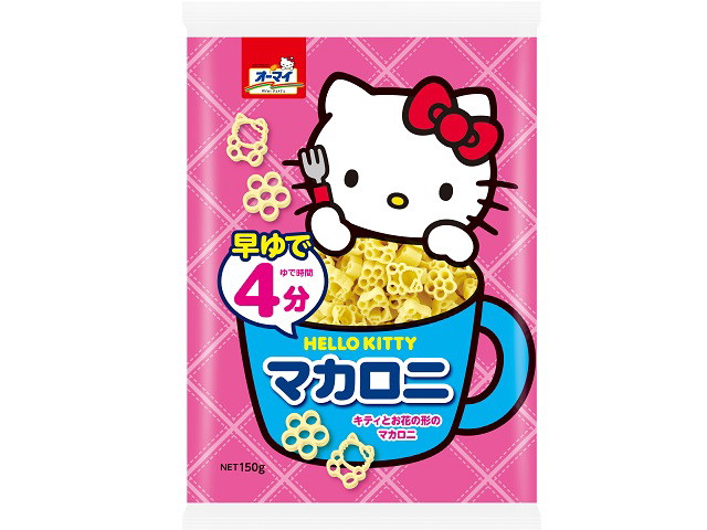 ニップン	オーマイ 早ゆで HELLO KITTY マカロニ